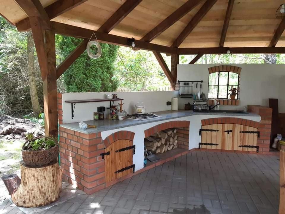Dziki Brzeg Jezioraka Villa Zalewo  Kültér fotó