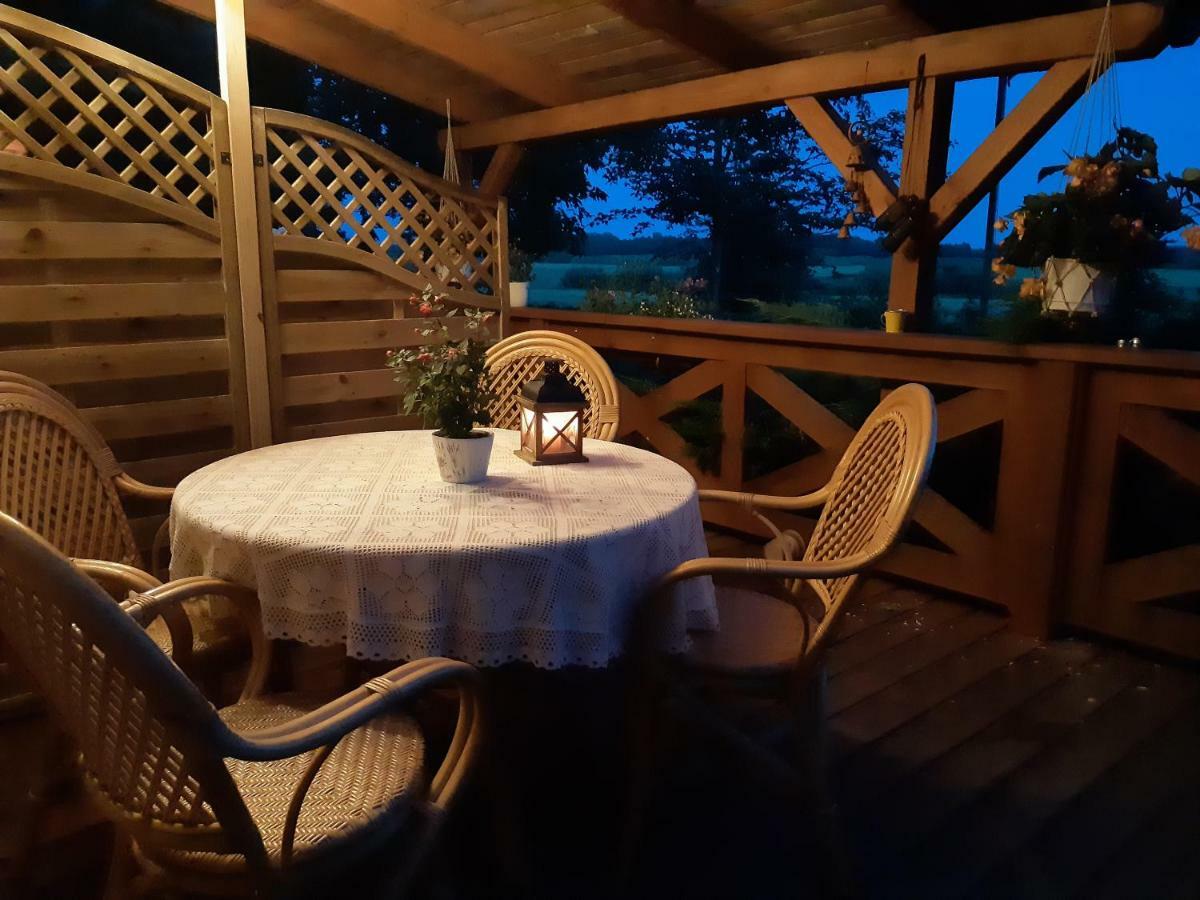 Dziki Brzeg Jezioraka Villa Zalewo  Kültér fotó